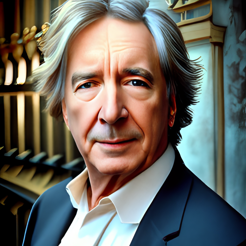 add Alan Rickman Harry potter, teacher in London