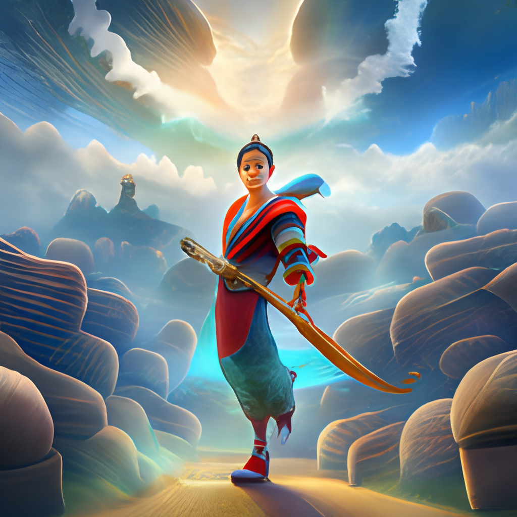 Ne Zha, the animated movie featuring a young boy who is the reincarnation of a powerful god, would be a great choice for a cartoon background with a mythological or fantasy theme.