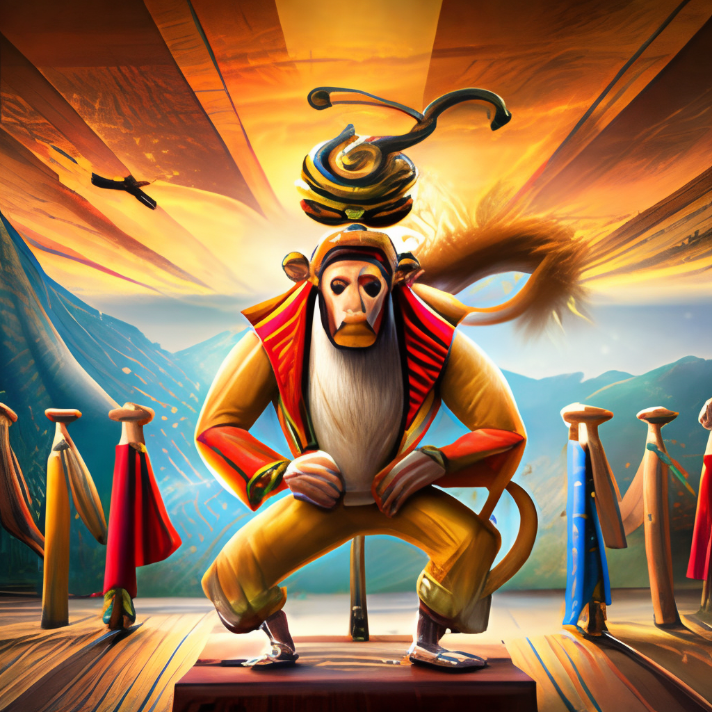 Monkey King: Hero is Back, the animated movie featuring the legendary Monkey King, would be perfect for a cartoon background with a mythological or fantasy theme.