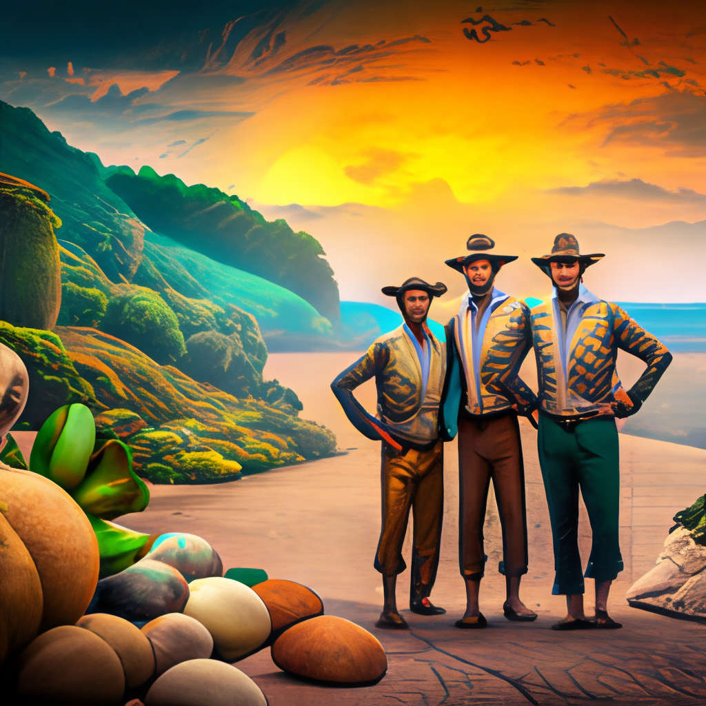 Calabash Brothers, the animated series featuring a group of seven brothers with magical gourds, would be perfect for a cartoon background with a fantasy or adventure theme.