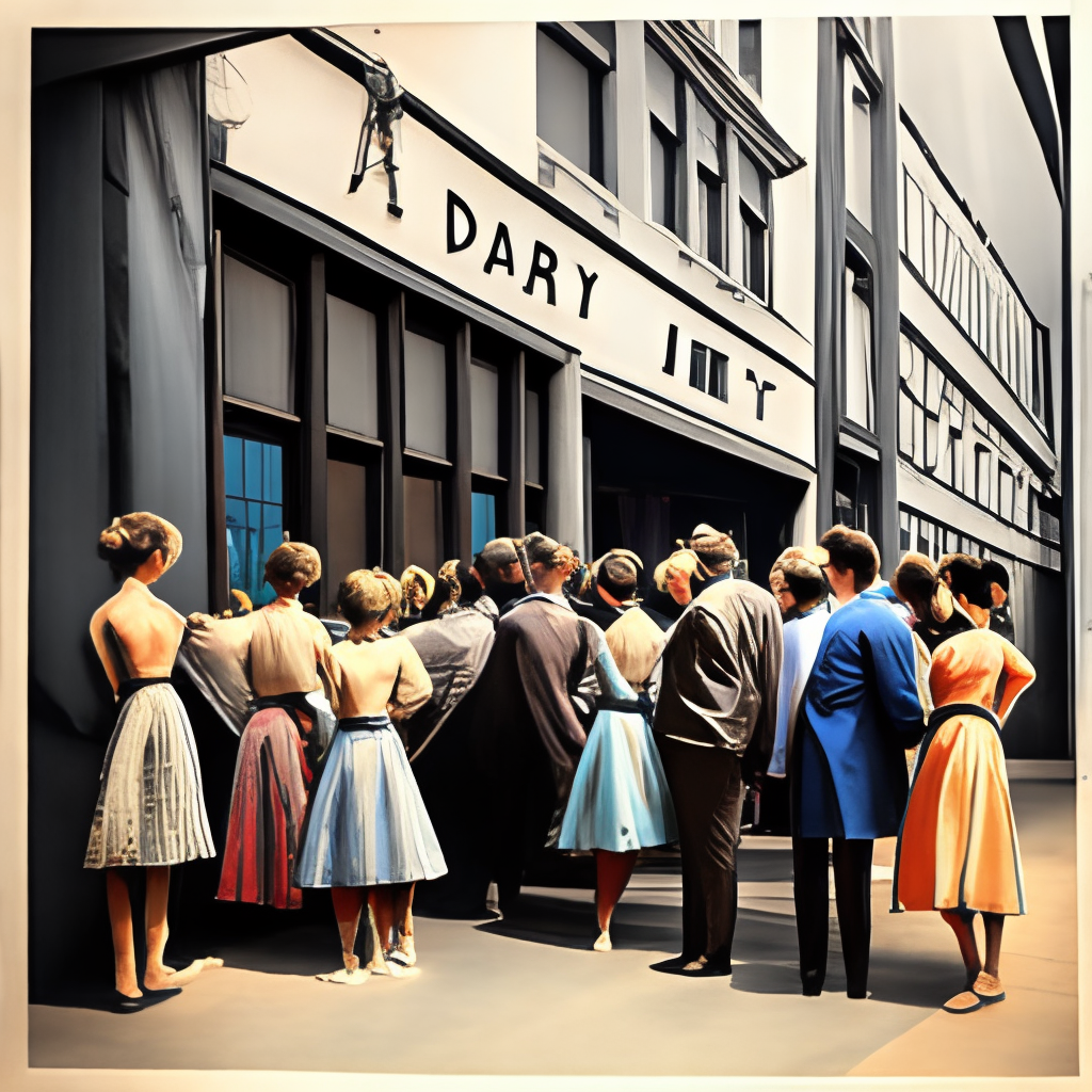 shows a group of people standing outside a dance school, looking longingly at the dancers inside. A caption reads "Many people have a lot of talent for dancing, but can't afford dance schools."
