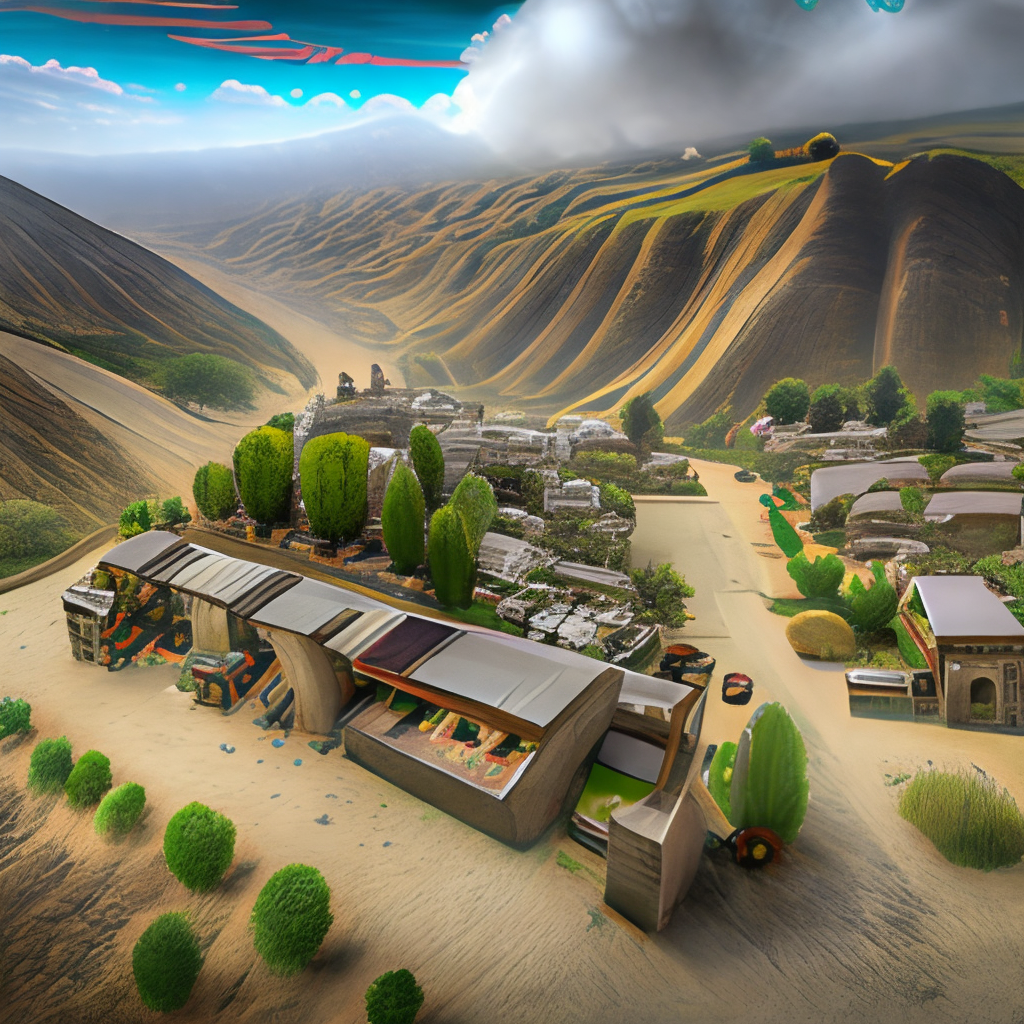 an ancient mythical village in Achaemenian's era in Persia