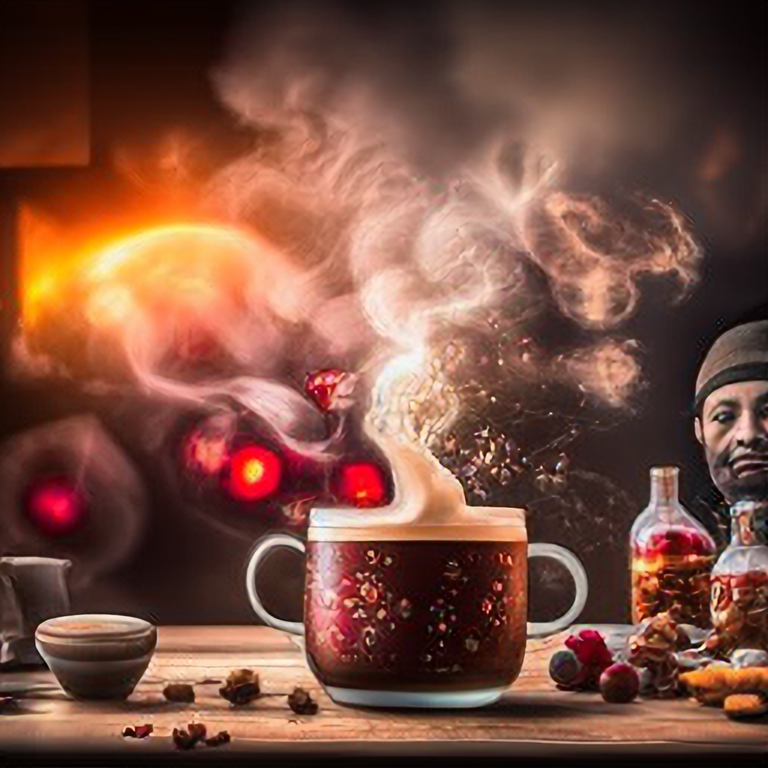 Hot steamy mug of cocoa with wipped cream on top, with cherry and cinnamon for decoration, chocolate flakes, surrounded by alcohol bottles, studio lighting, 35mm lens, fireplace in the background, warm indoor lighting, cinematic lighting, ultra detailed, insane details, cold wintery background, hot, steaming, no ice, chestnuts and peanuts around the glass, 35mm lens, , photorealistic, 3 realistic, 3 blacklight, 1. 5 DSLR, 4 dof