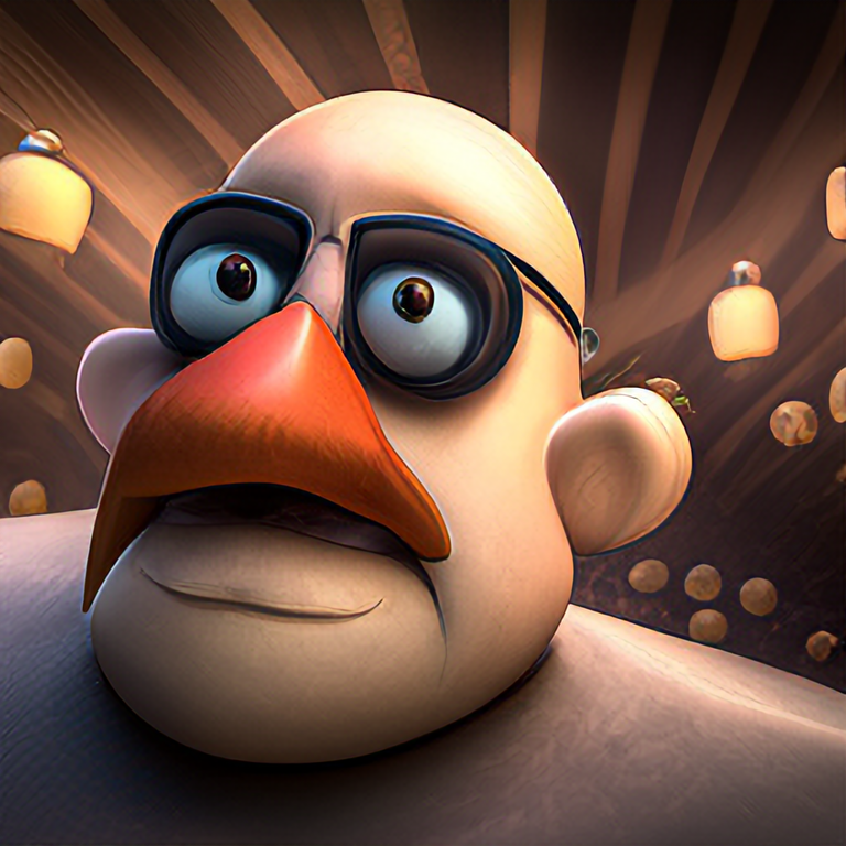 Mr. potato head as a living man. Octane 4 k render, beautiful