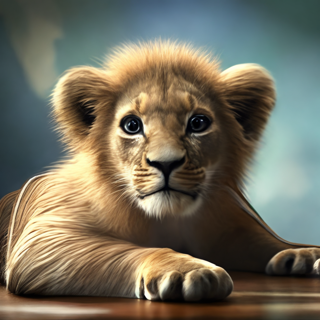 lion baby