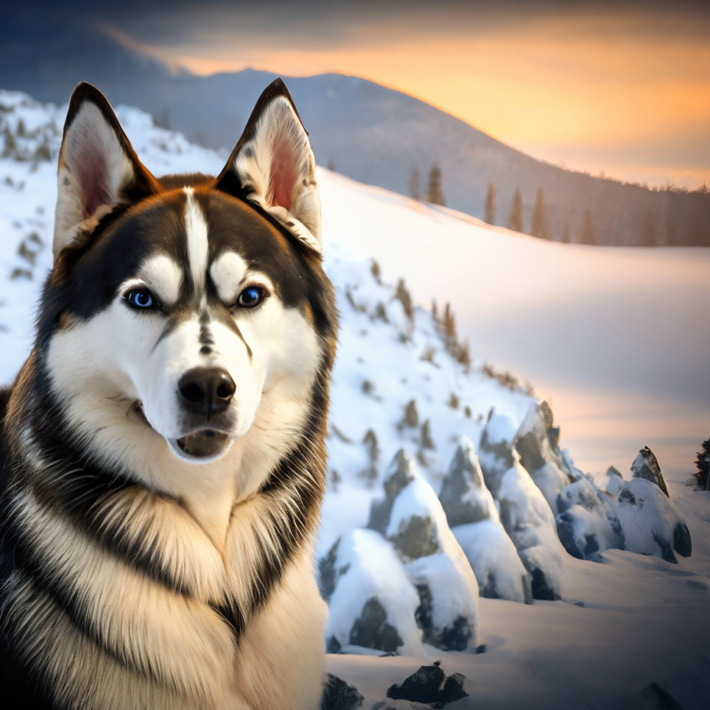 Some dog breeds, such as the Siberian Husky, can withstand very cold temperatures and can even work in very cold environments like Alaska.