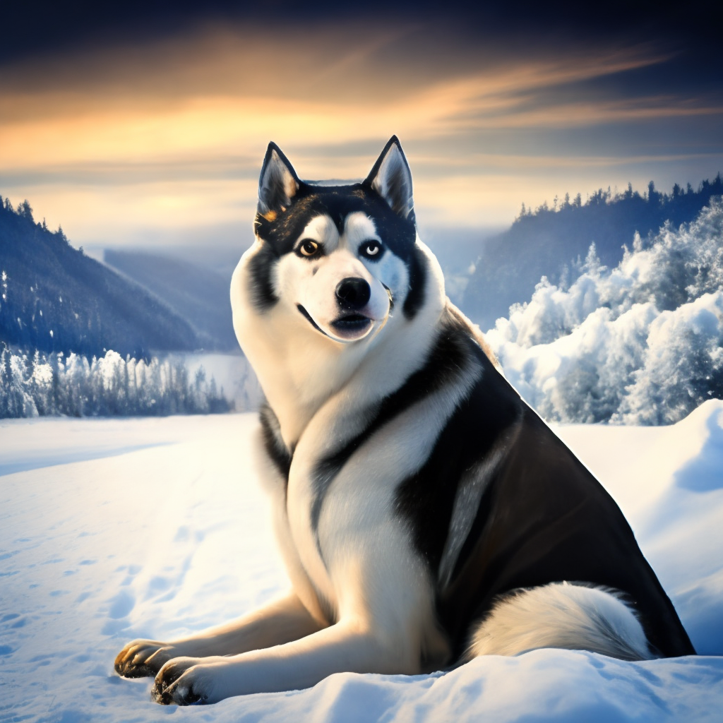 Some dog breeds, such as the Siberian Husky, can withstand very cold temperatures and can even work in very cold environments like Alaska.