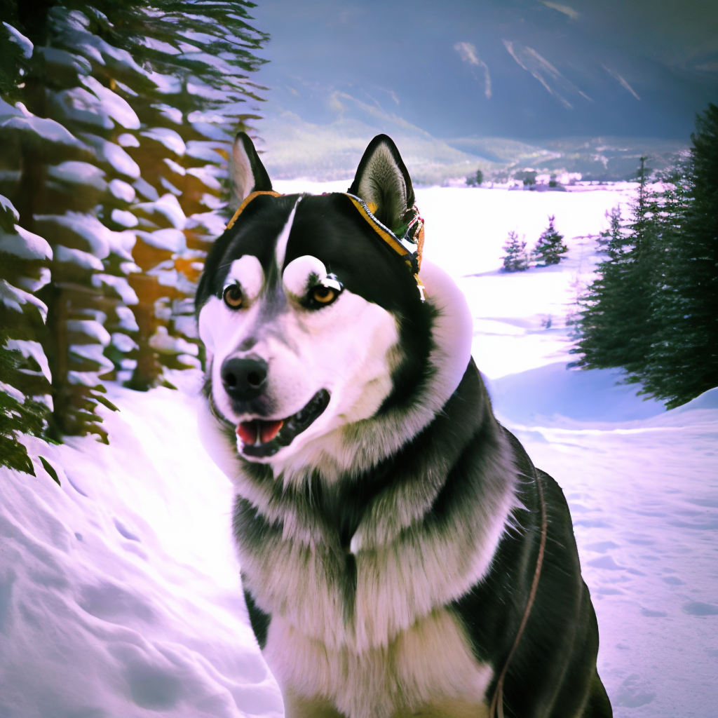 Some dog breeds, such as the Siberian Husky, can withstand very cold temperatures and can even work in very cold environments like Alaska.