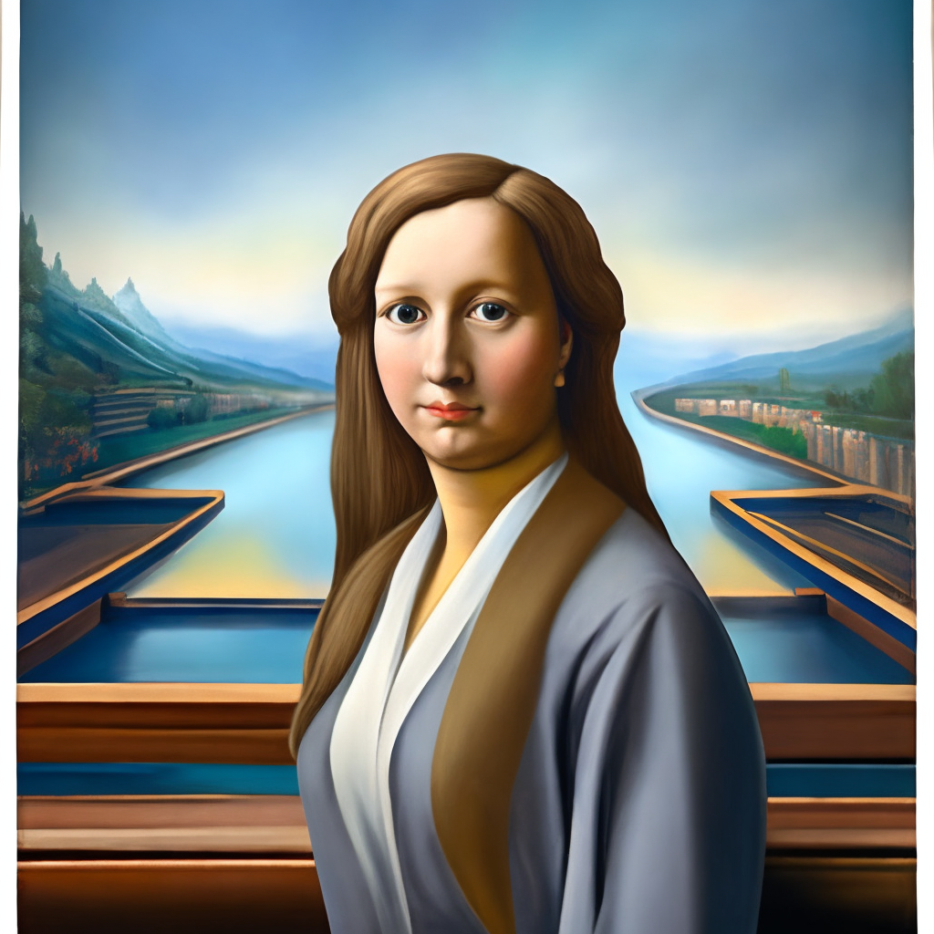 portrait Monalisa 