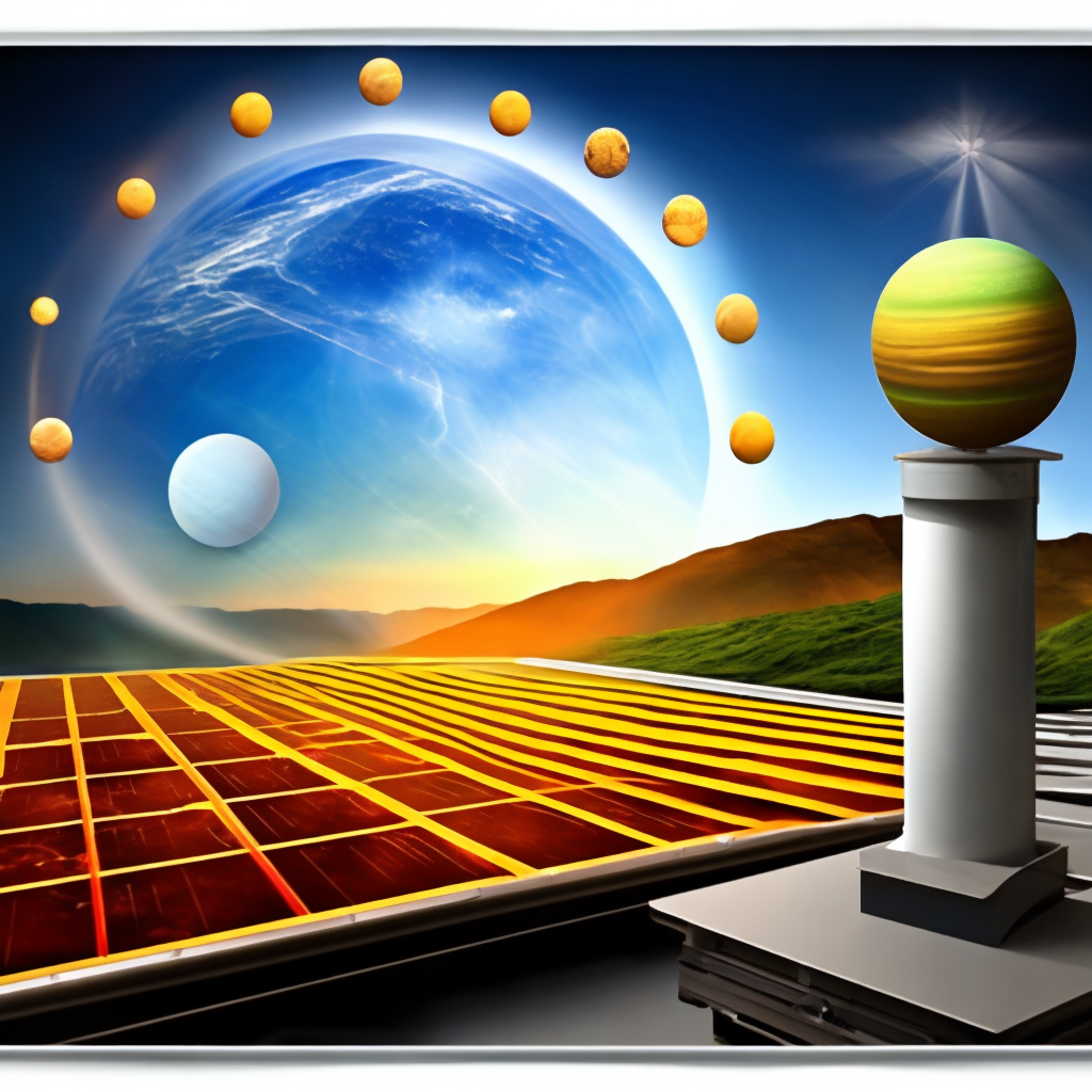 Solar System Energy Illuminated ~ by Eduard Koks. light it up