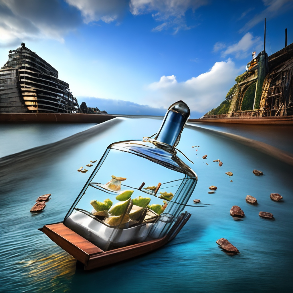 A ship in the bottle 