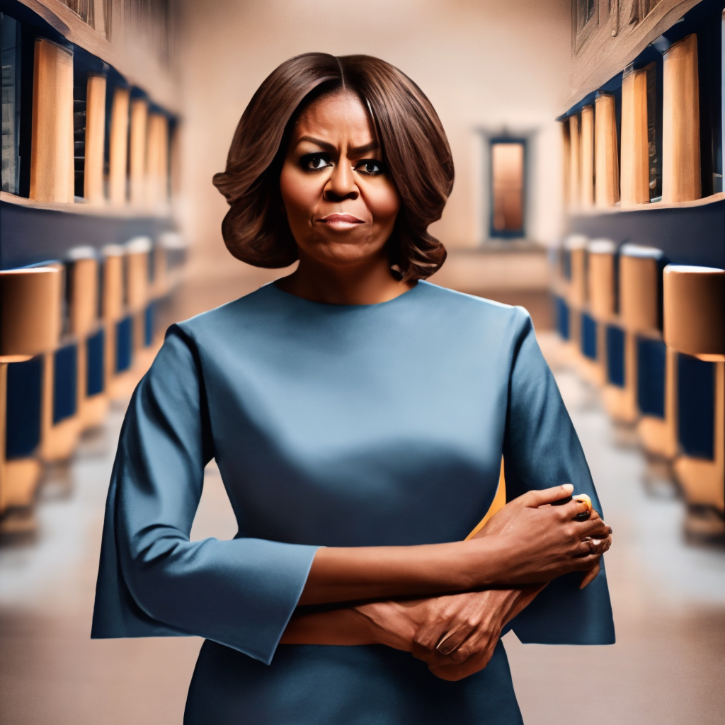 Michelle Obama auditioning for Boyz N The Hood
