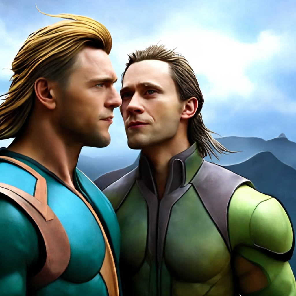 Thor with loki