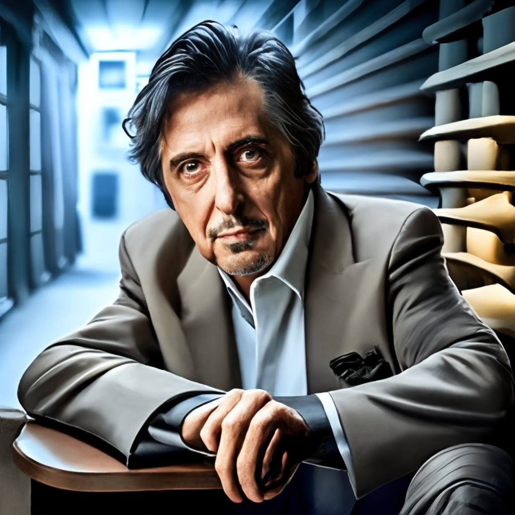 al pacino talking action figure. turn him into a talking action figure