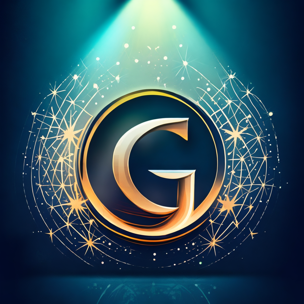 logo of a fantastical letter G