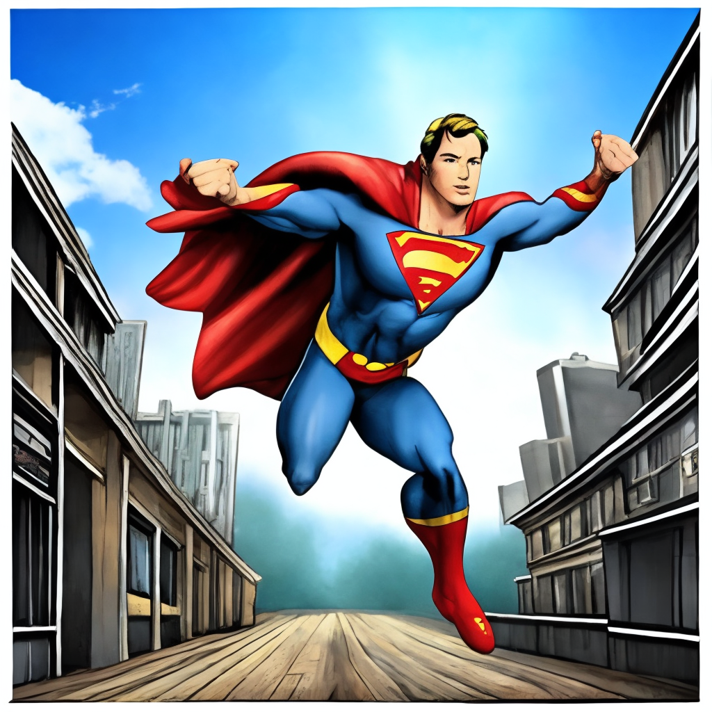Superman  colorful 