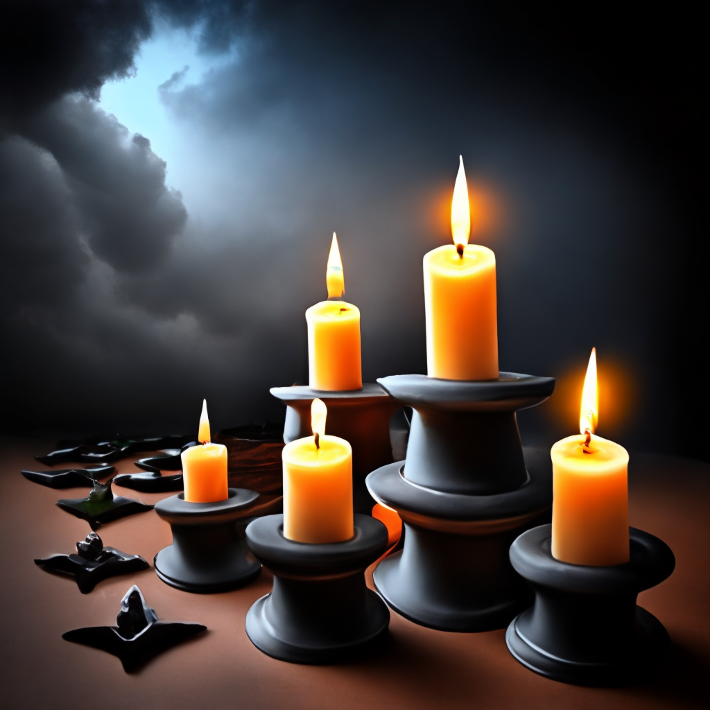 black candles