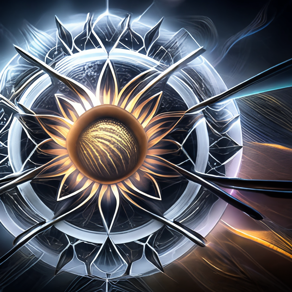 Sacred geometry, full hd, 8k, cinematic, high quality, cosmic, beautiful, hypnotic 