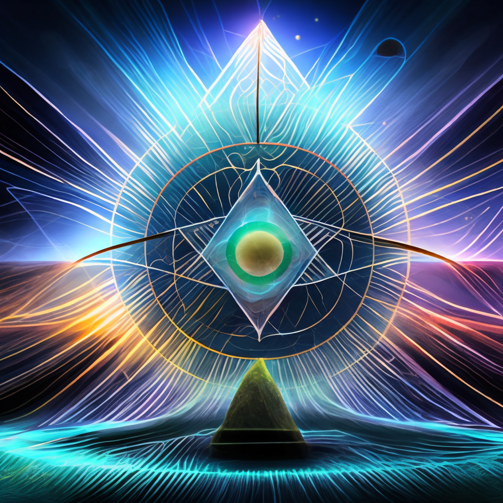 Sacred geometry, full hd, 8k, high quality, cosmic, beautiful, hypnotic 
