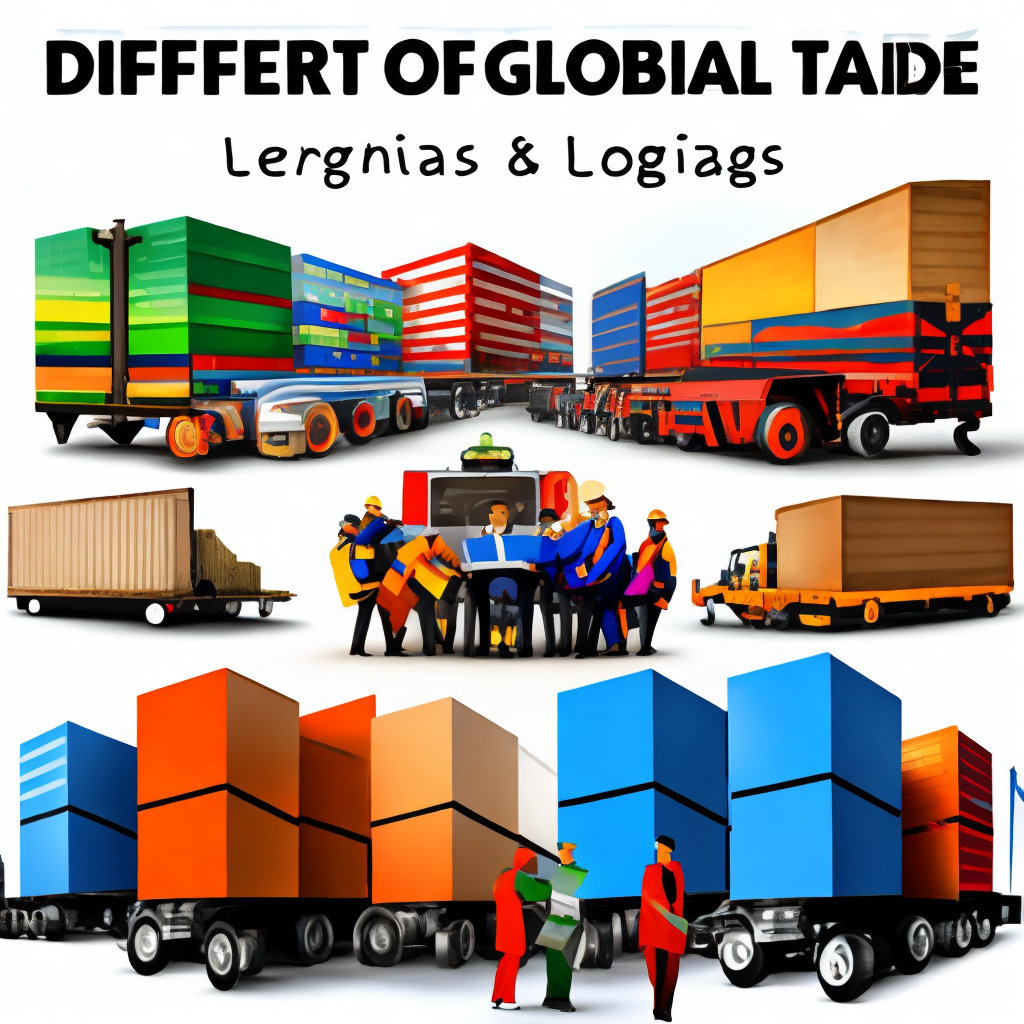 different types of global trade and logistic