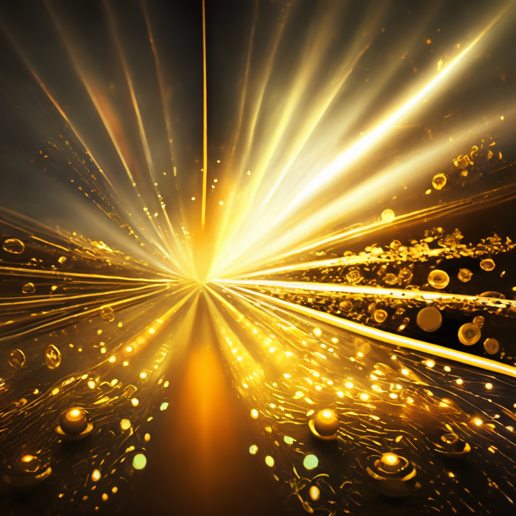 golden abundance, good contrast, pop style, cinematic lights