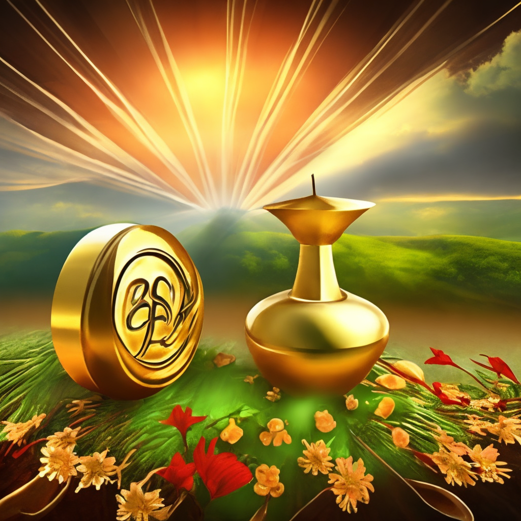 golden bless and prosperity 