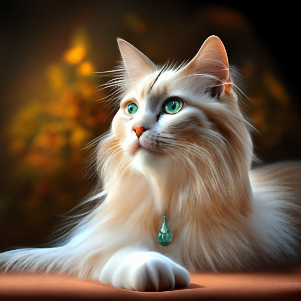 An elegant cat