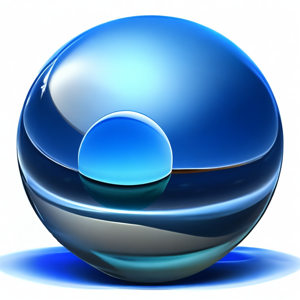 blue sphere