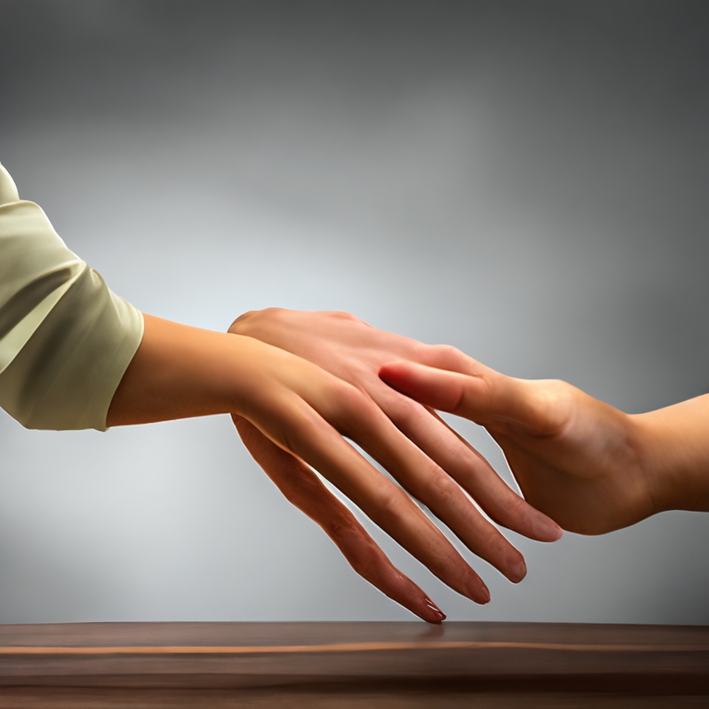 woman's hand