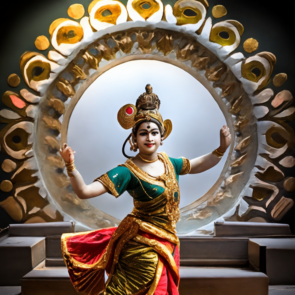 A dancing natraj