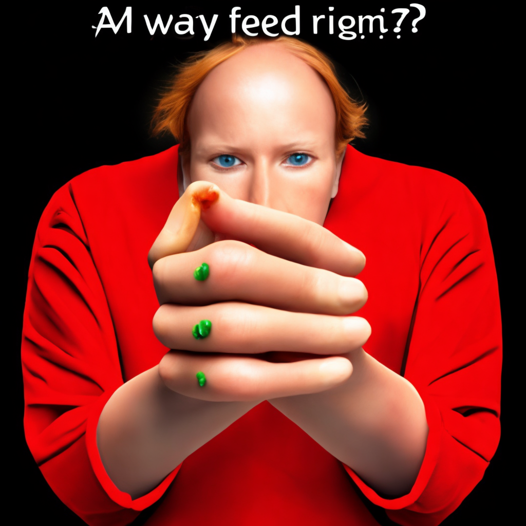 I am always hungry, I must always be fed. The finger I touch, will soon turn red. What am I?