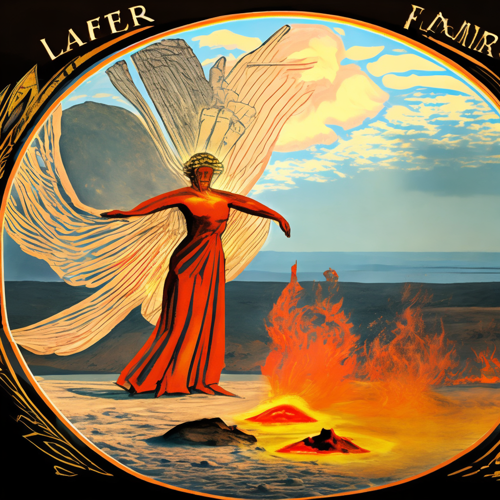 Many legends exist about the origins of the Lava and Fire Angels known as the Lafeers.