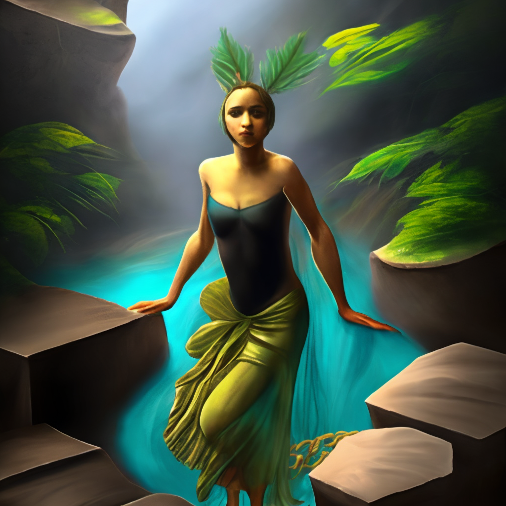 nymph woman