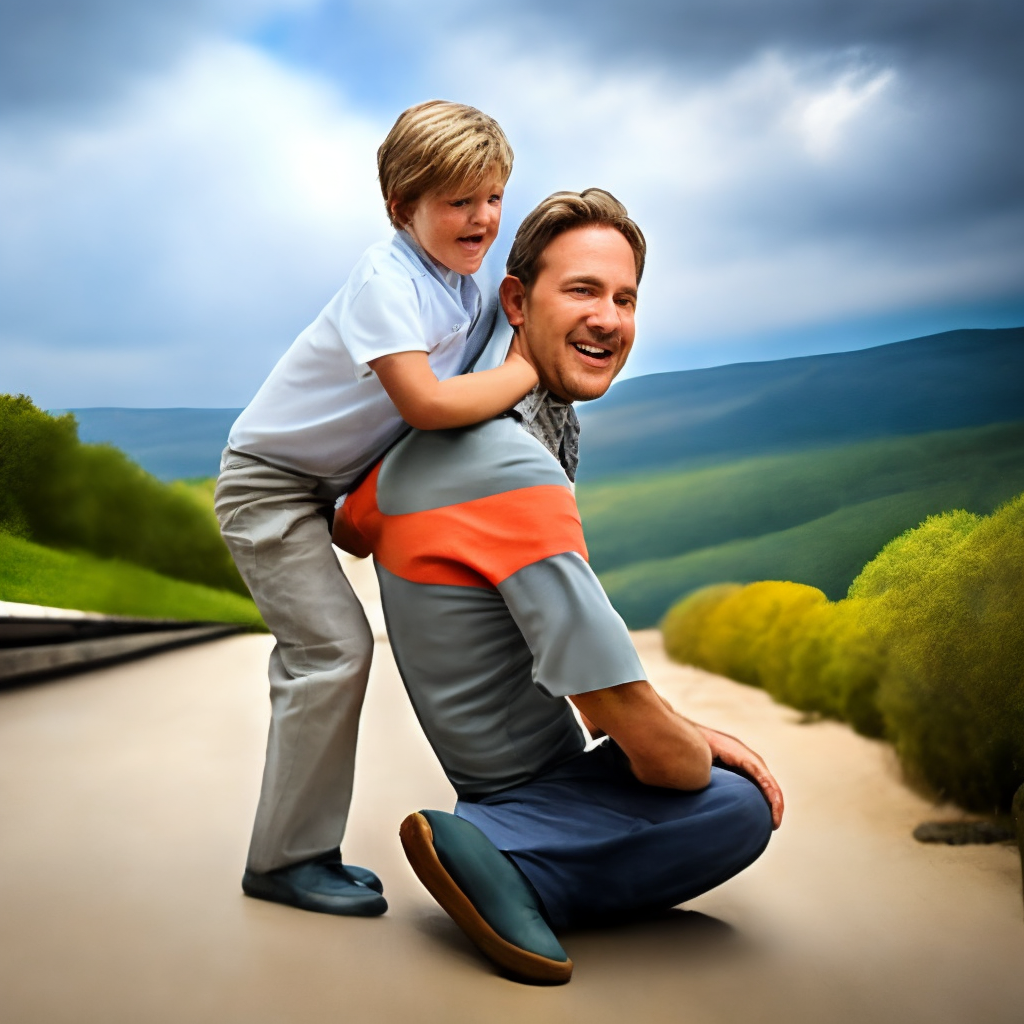 father and son
