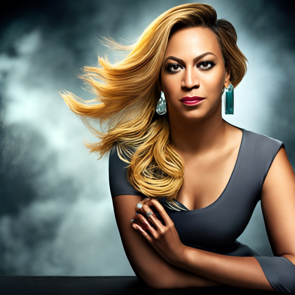 Beyoncé posing