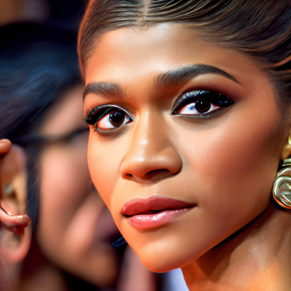 Zendaya up close and personal 