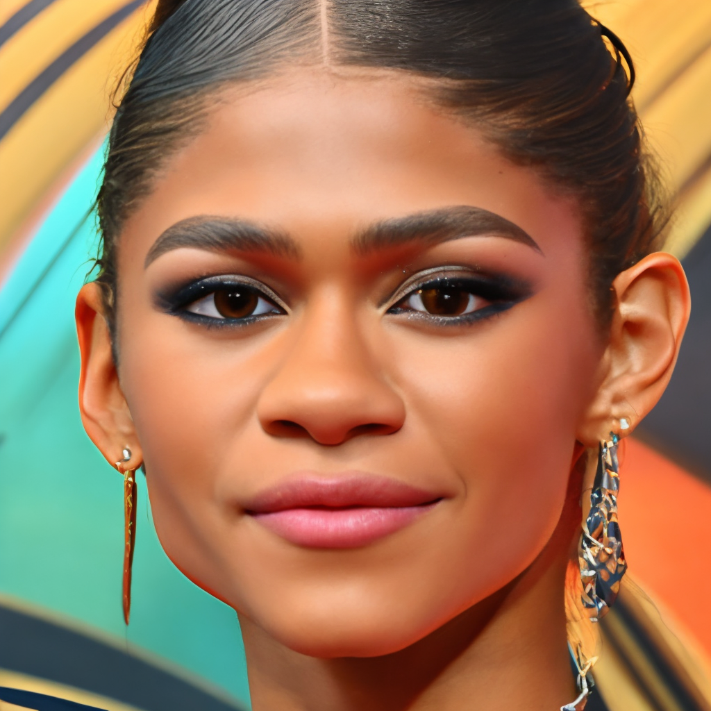 Zendaya up close and personal 
