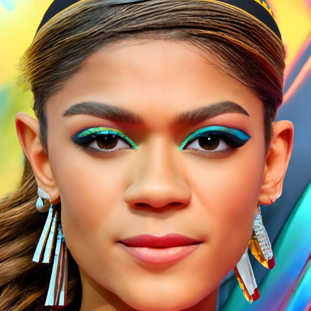 Zendaya up close and personal 