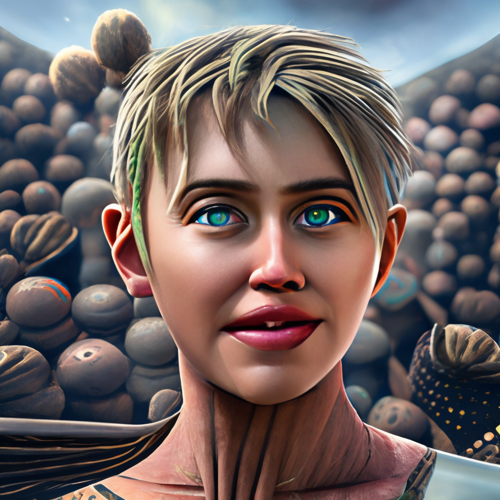 Miley Cyrus posing to the camera