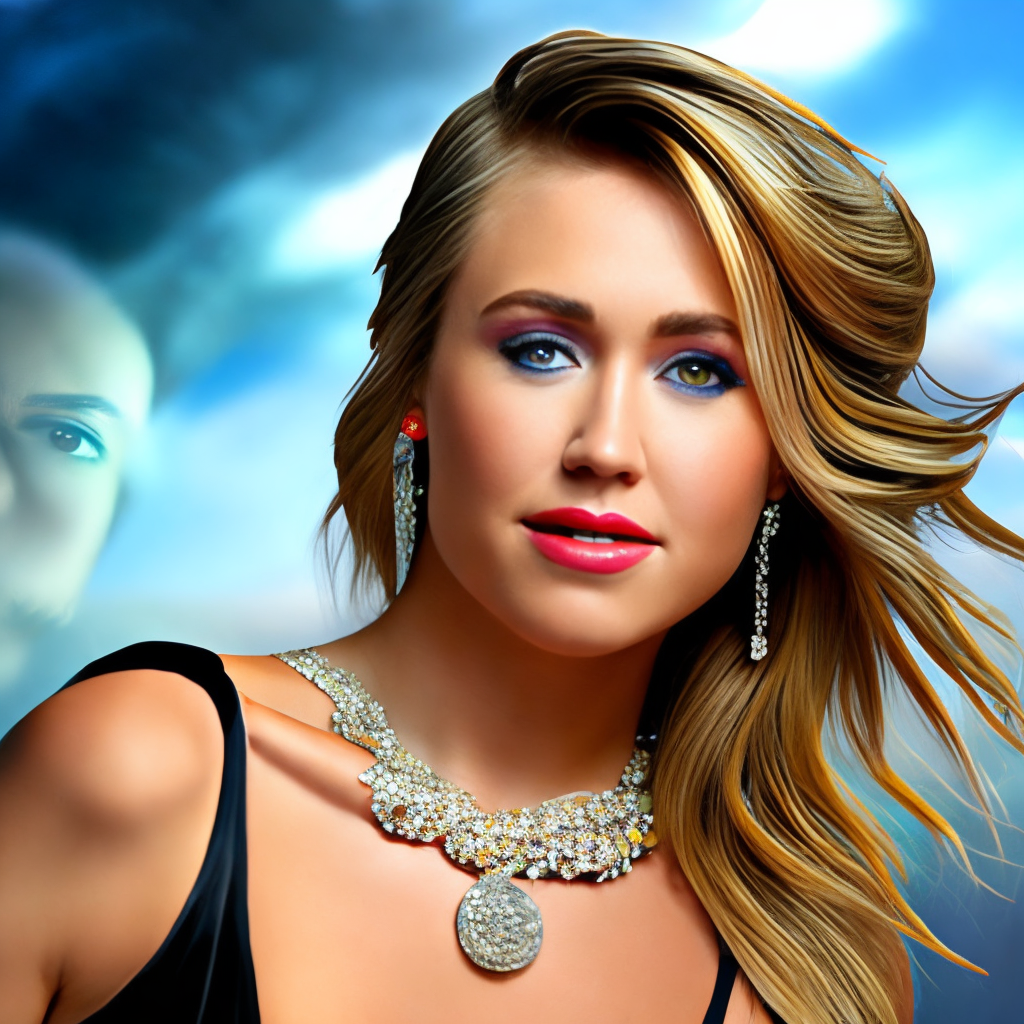 Miley Cyrus portrait 