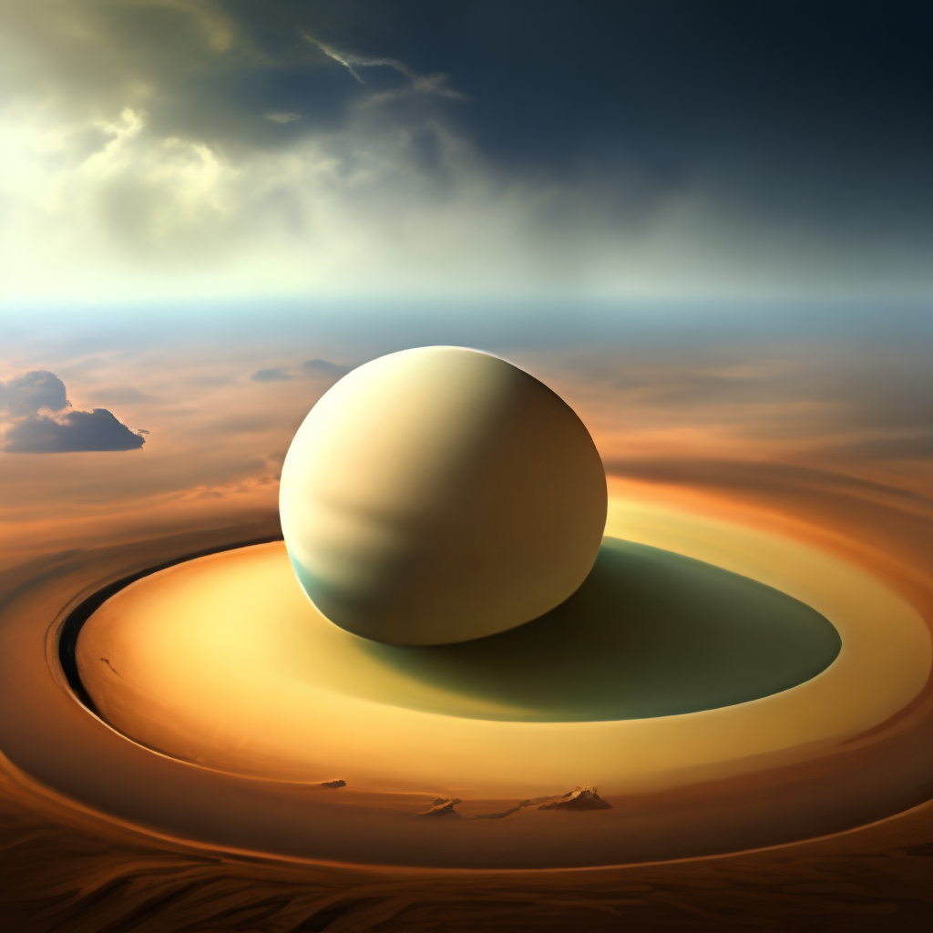 Make Titan the planet inhabited by aliens.