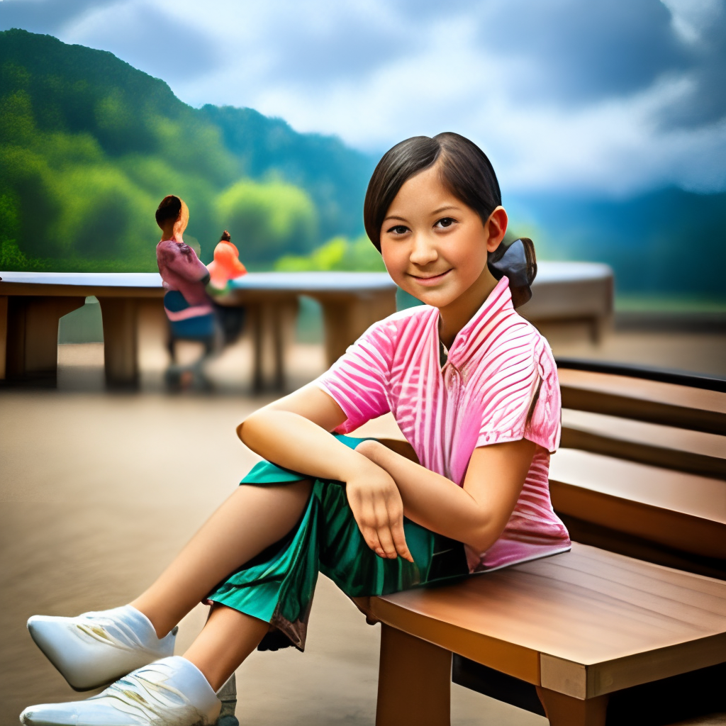8 years old girl 