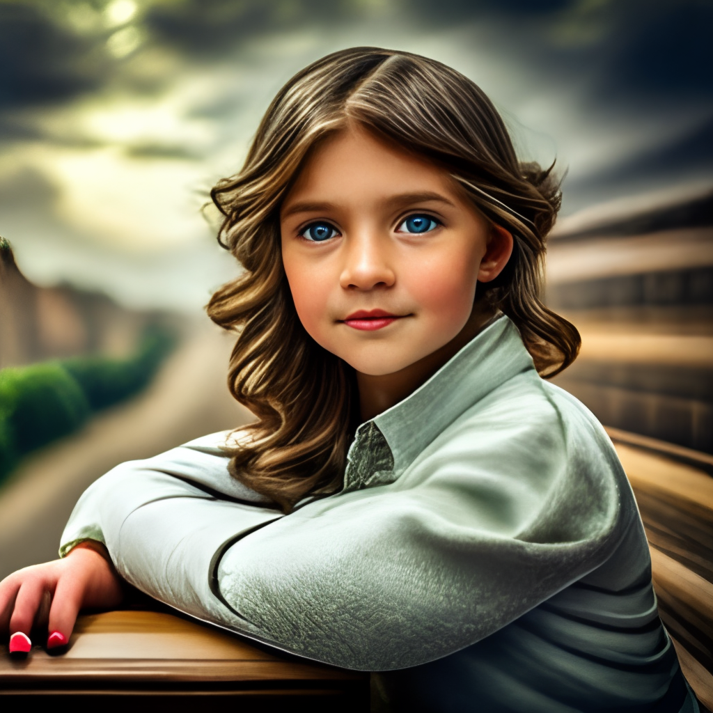 8 years old girl who beautiful 