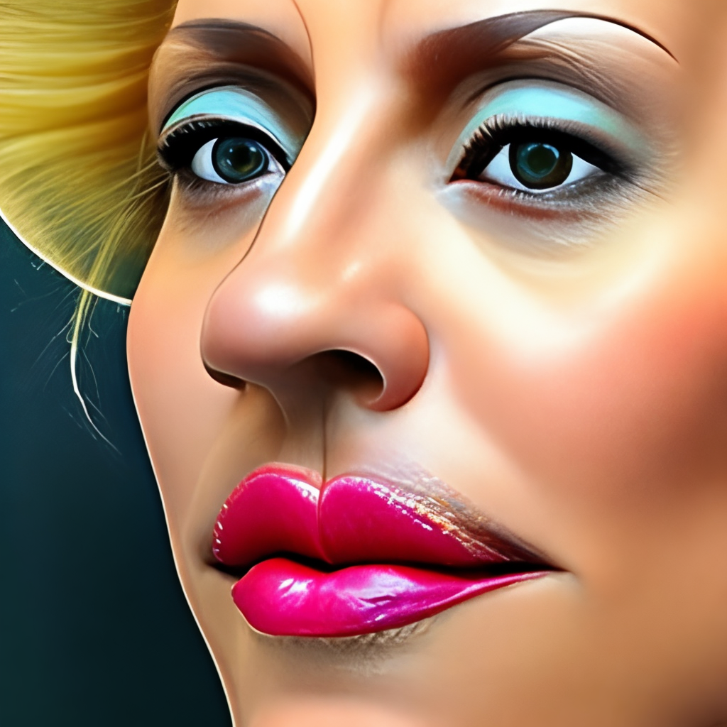 Lady Gaga's Chapped Lips