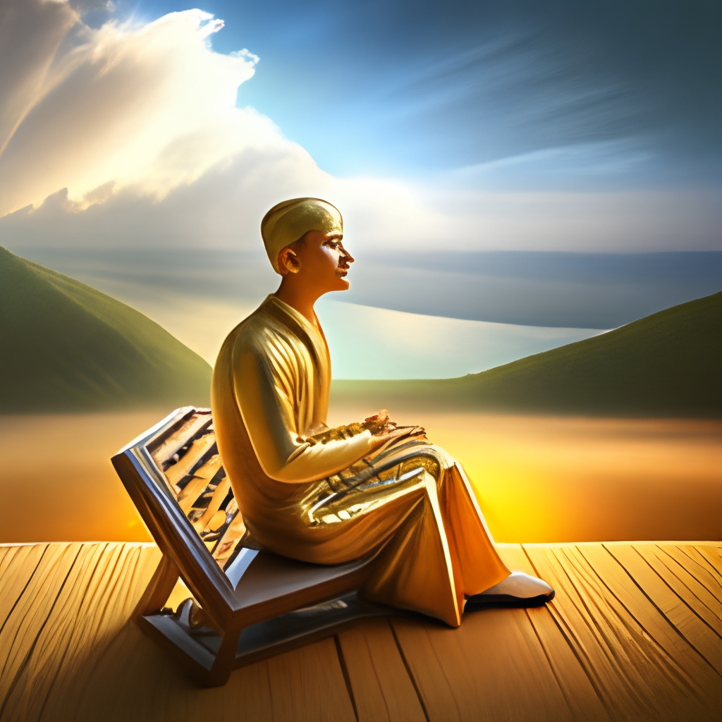 gold meditation
