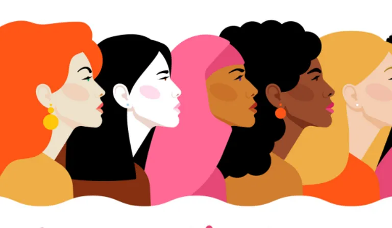 a group of women with different colored hair