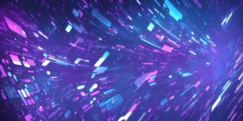 a purple and blue abstract background