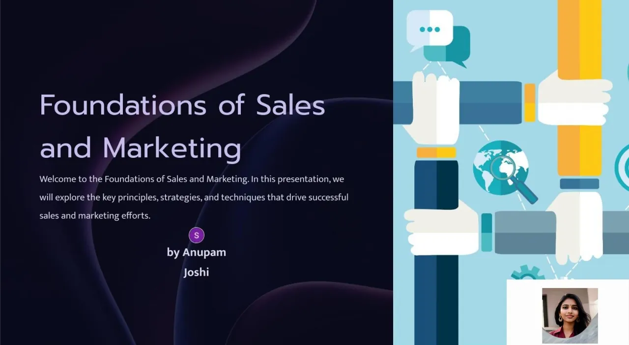 the cover of the book, foundations of sales and marketing