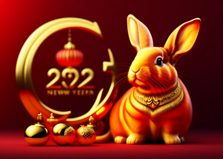a rabbit is sitting in front of a red background. rabbit, orange, hare, fawn, rabbits and hares, domestic rabbit, snout, event, whiskers, easter bunny