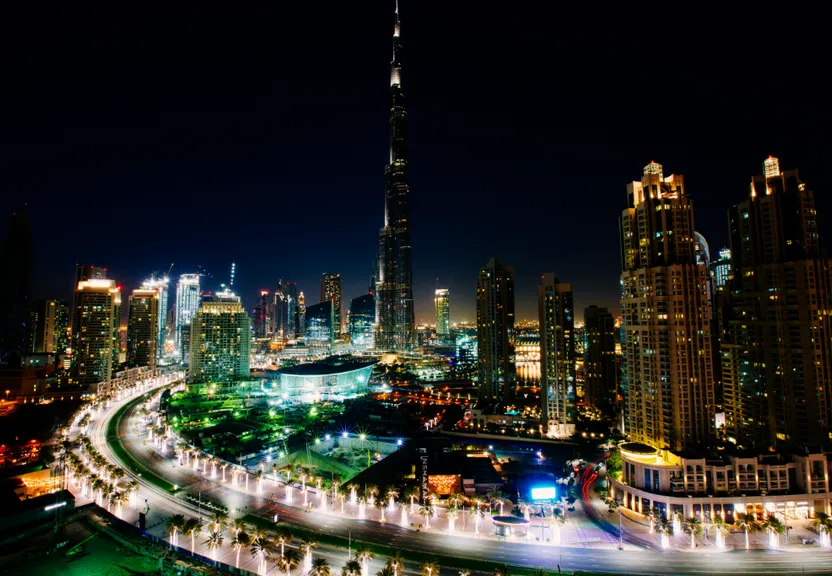 building, skyscraper, sky, light, tower, lighting, water, world, electricity, tower block